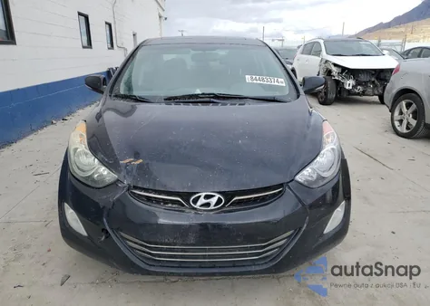 2012 Hyundai Elantra Gls из США, поврежденный, VIN KMHDH4AE0CU272312